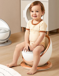 Детский горшок Luxmom 6209 анатомический цвет Золотой