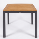 Стол обеденный Ideal Patio ТЕЛЛА алюминий, тик 80x80 см (4 ножки) резервный дубль