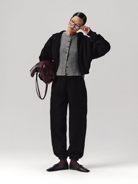 джоггеры sporty warm, чёрный