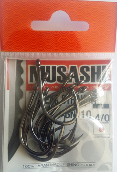 Крючки MUSASHI BEAK STRAIGHT BN