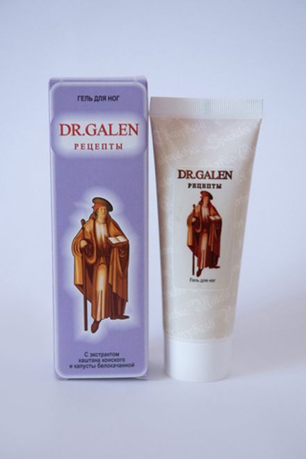 Гель для ног Dr.Galen при варикозном расширении вен с конским каштаном