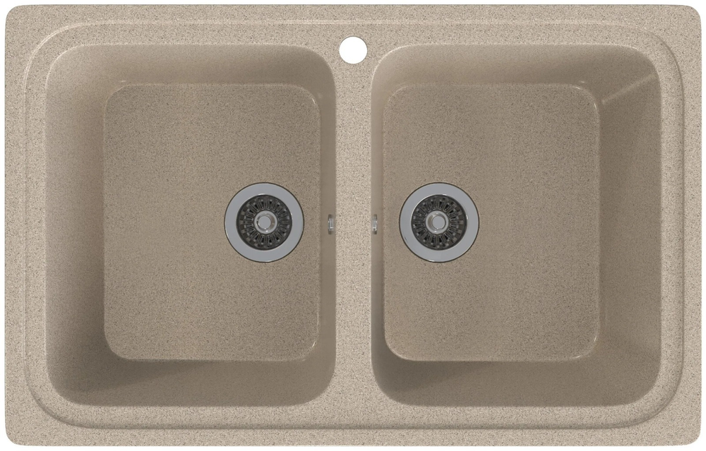 Мойка для кухни GAMMA STONE GS-12 (302-песочный)