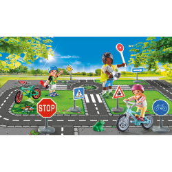 Playmobil - Велосипедный курс City Life 71332 / артикул   71332  / GTIN 4008789713322