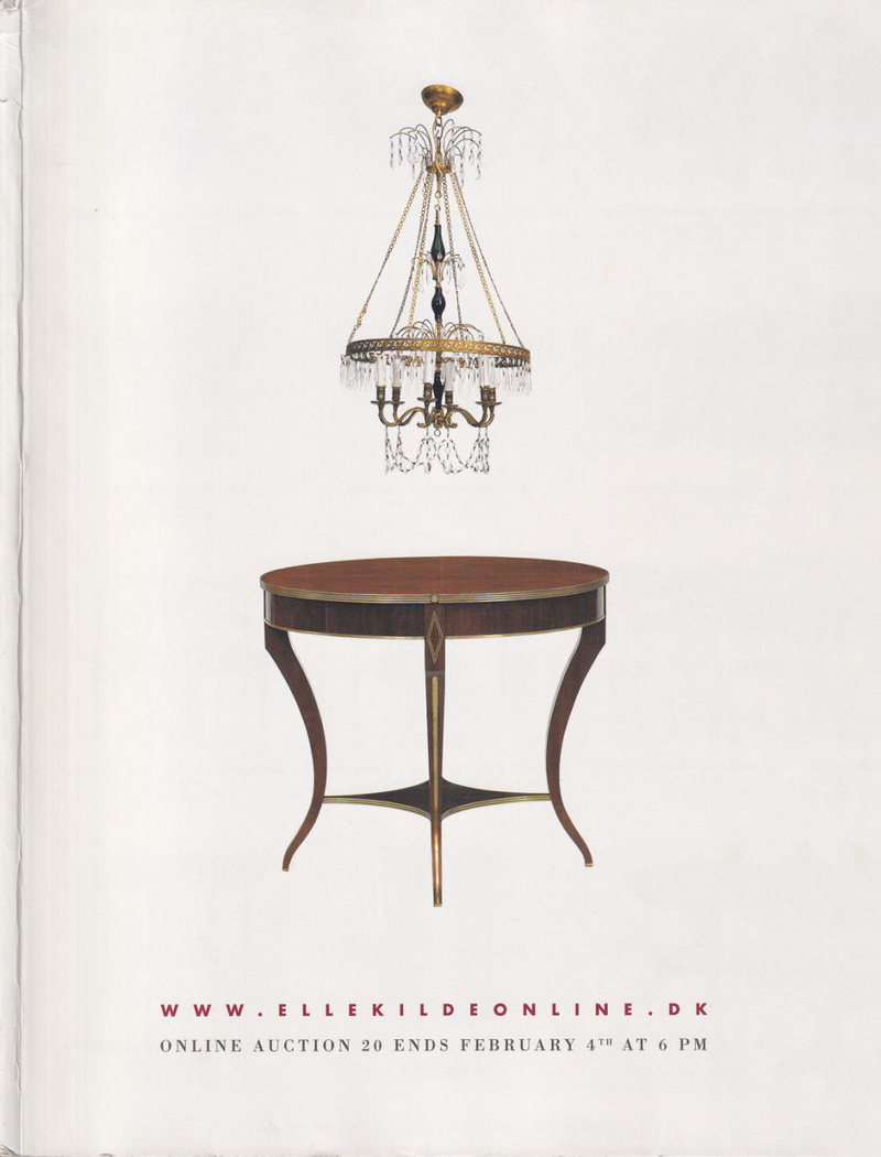 Каталог аукциона Ellekilde, Копенгаген, Классика XIX и XX веков от 4 февраля 2003 года