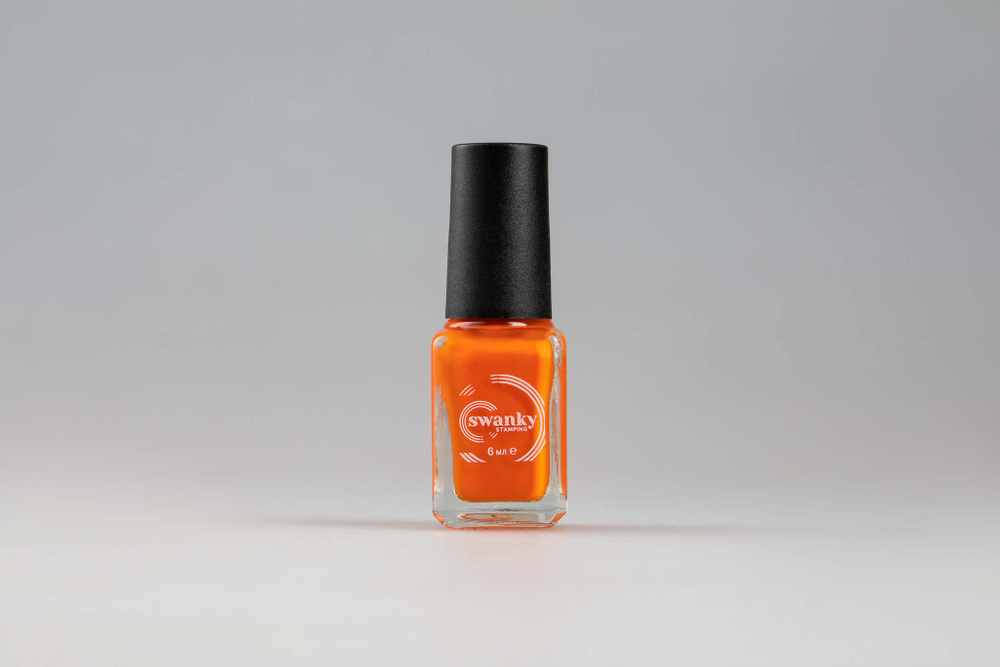 Лак для стемпинга Swanky Stamping S51, vermillion orange 6 мл