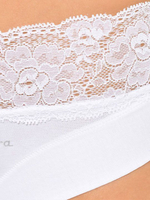 Трусики-слипы Dolce Cinture с кружевным пояском (Размер: M) (Цвет: черный)