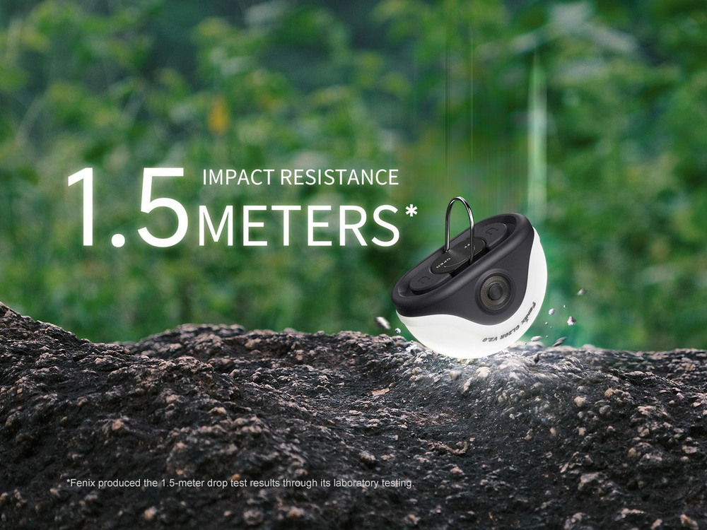 Фонарь Fenix CL20R V2.0 зеленый для кемпинга и палатки, как ночник, Type-C, до 320 часов на одном за