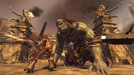 PS3 Golden Axe: Beast Rider (Б/У, Английская версия, BLES-00391)