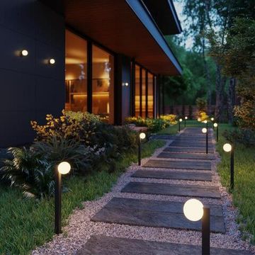 7124/1W NATURE ODL25 671 светильник белый/стекло/металл IP65 LED 1*G9 LED*5W 220-240V VIVA