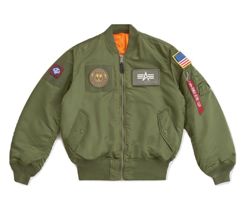 Бомбер Alpha Industries MA-1 Flex Sage Green (Зеленый)