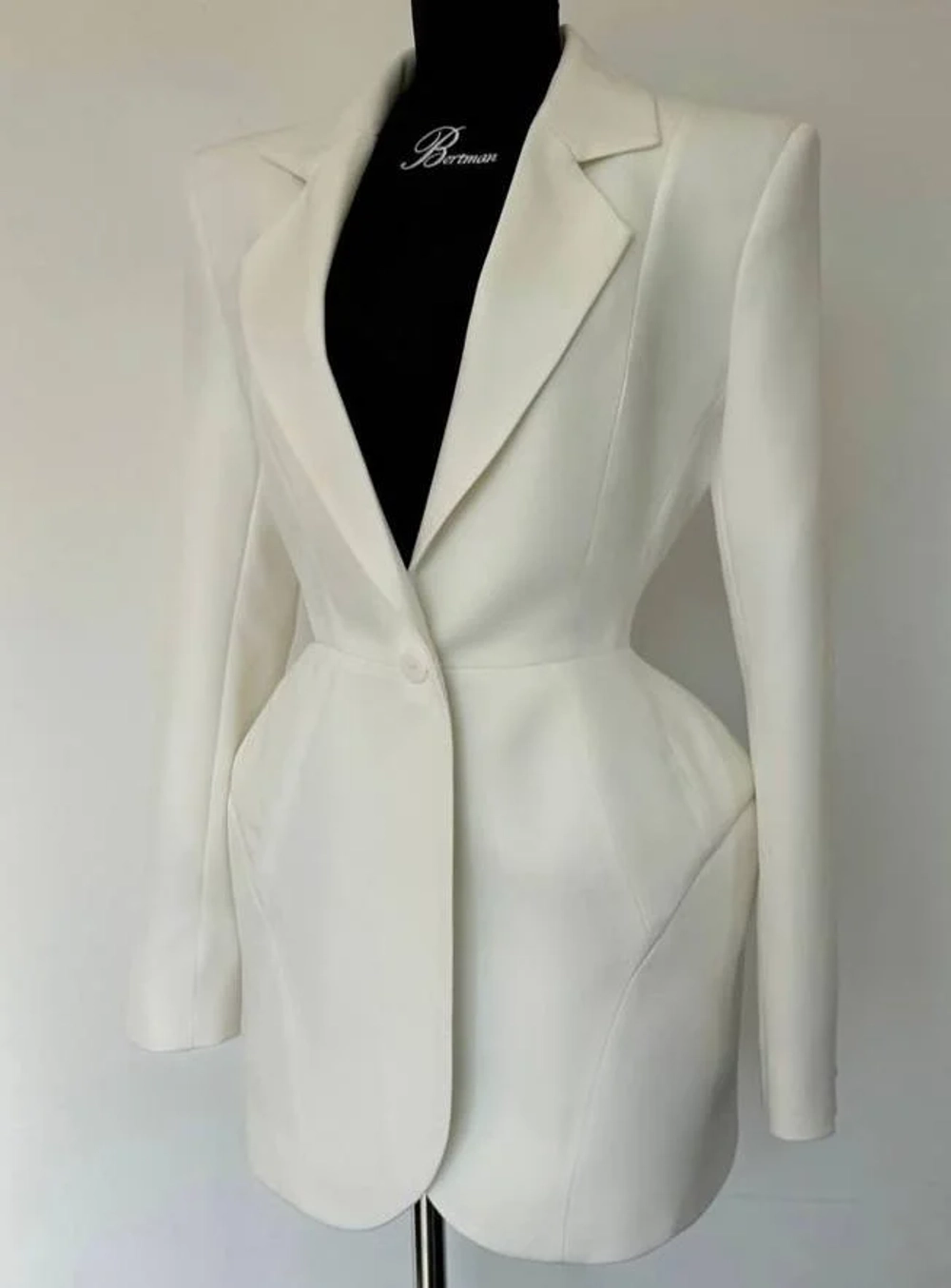 Жакет "Инстамодель", Белый