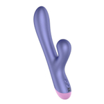 Сиреневый вибратор Romp Pulse с бесконтактной клиторальной стимуляцией - 22 см.