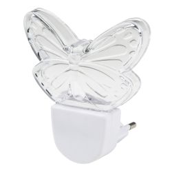 DTL-315 Бабочка-White Светильник-ночник. Без выключателя. Белый. ТМ Uniel