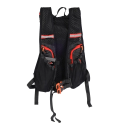 Рюкзак спортивный COMIRON PATAGONIA, гидратор, черный/красный