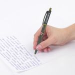 Ручка шариковая автоматическая BRUNO VISCONTI "HappyClick", "Милитари", СИНЯЯ, узел 0,5 мм, линия письма 0,3 мм, 20-0241/03