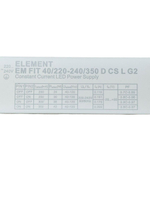 Светодиодный драйвер EM FIT 40/220-240/350 D CS L 8-42W 40-120V DIP-пер 200/250/300/350 mA 210x30x21mm - OSRAM