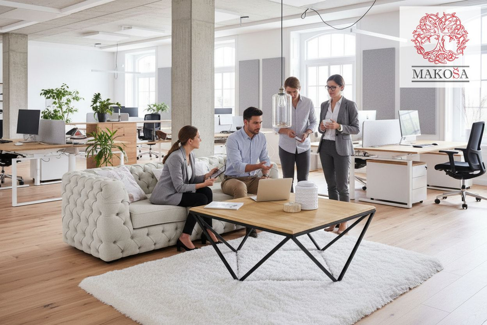 Стол журнальный 100х100х45, Детлиф, с металлическим подстольем, в стиле лофт, массив дуба, Dipriz