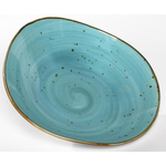 Тарелка глубокая 750мл "Хорека" бирюза