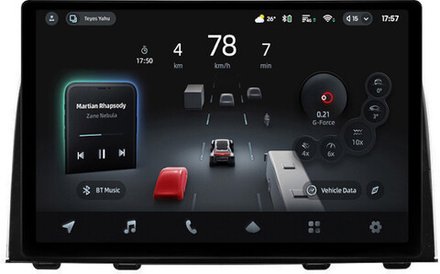 Магнитола для Honda CR-V 5 2017-2022 - Teyes CC4-PRO монитор 13" 2K QLED на Android 13, Snapdragon 778G, 8+128, AI, CarPlay, DSP, 4G SIM-слот