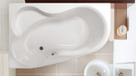 Акриловая ванна VAGNERPLAST MELITE 160x105 Left