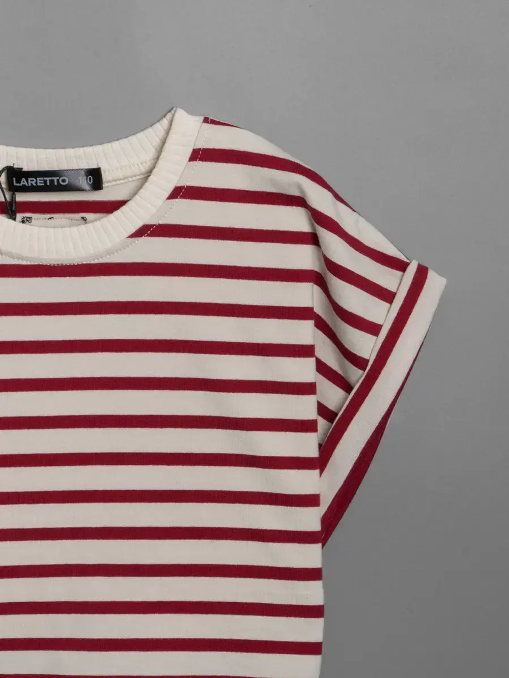 Футболка для девочки на лето в полоску