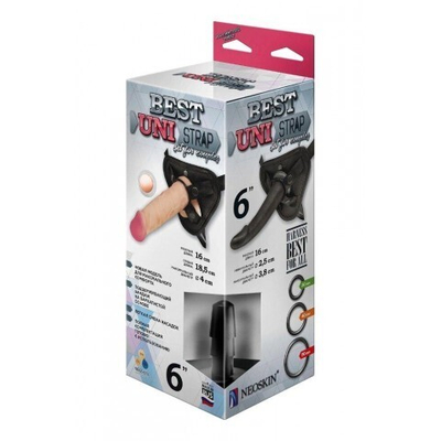 Пояс BEST UNI strap с 2 насадками 6" и 6"