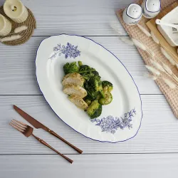 Блюдо овальное 36*22,5 см h2,6 см Sea Flower P.L. Proff Cuisine [1]