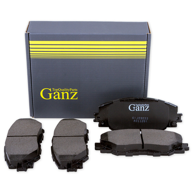 Колодки GANZ передние TOYOTA COROLLA 06- / Auris 1.4-1.6 07- Арт.:GIJ09033