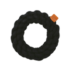 Игрушка для собак "Black Ring" кольцо 18 см цвет черный M-PETS СОТО