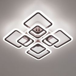 Citilux Марсель Смарт CL232A185E RGB Умная люстра Чёрная