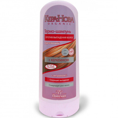 FLORESAN Термо-Шампунь д/вол. против выпадения,укреп. 400мл