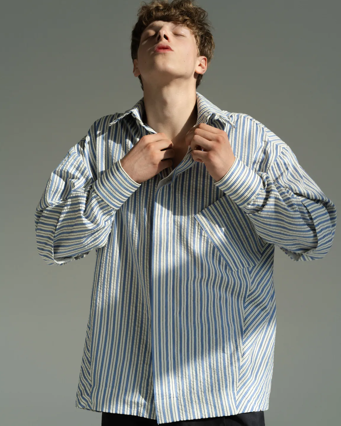 Голубая рубашка 