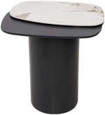 Стол М-City DISAUR Кофейный Арвид (Arvid) Pandora керамика на стекле, МДФ, темно-серый МДФ каркас