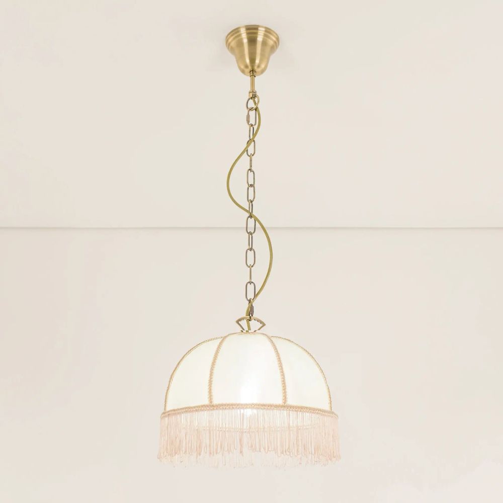 Citilux Базель CL407111 Подвесной светильник с бежевым абажуром