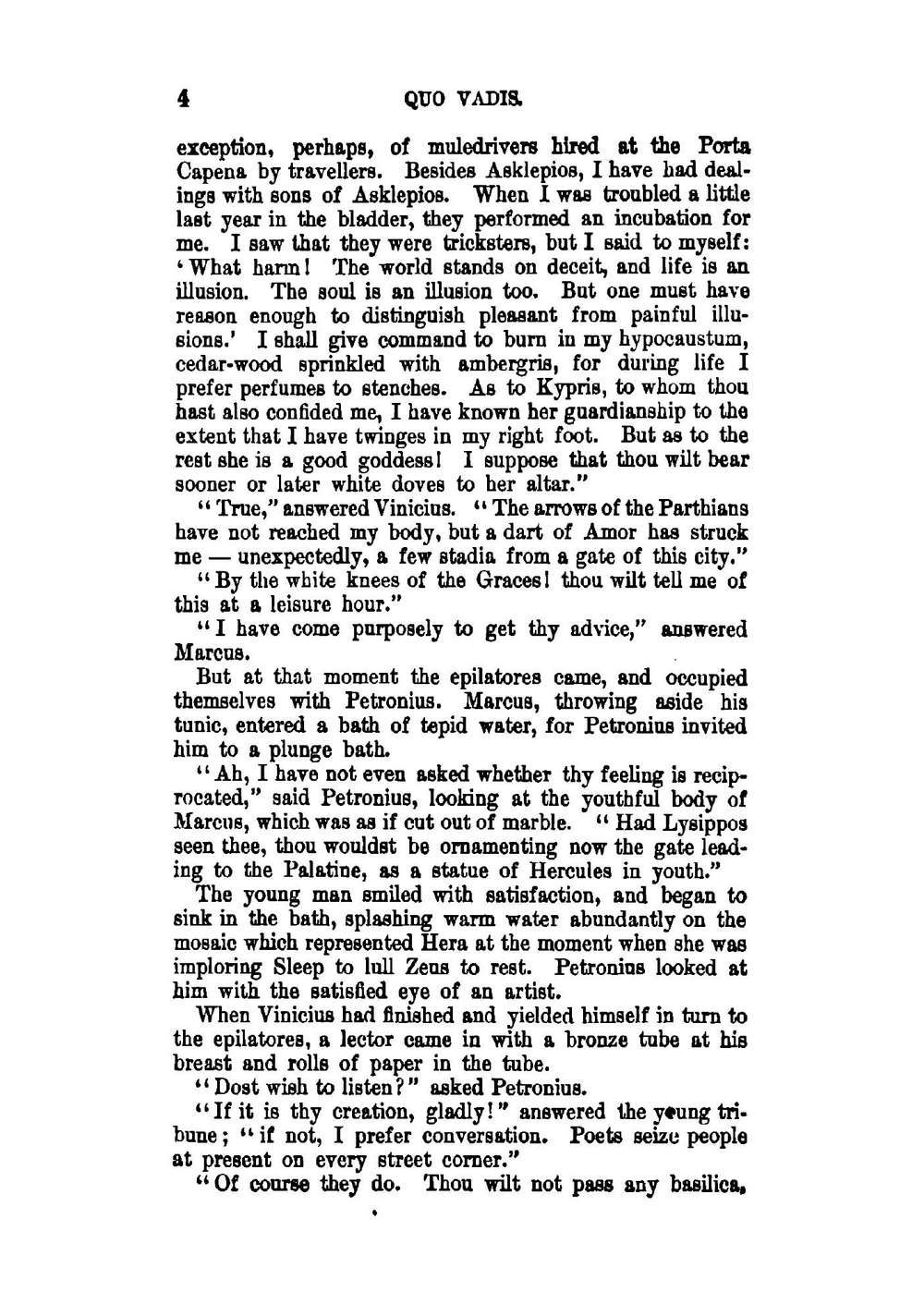 Quo Vadis. A narrative of the time of Nero | Sienkiewicz Henryk; Jeremiah Curtin