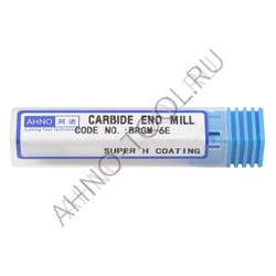 Фреза твердосплавная   8мм (L=60, l=20, хв=8) Z6 45° по стали, нерж., чугуну BRGM-6E-D8.0 HRC55 AHNO