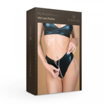 Трусики wet look Le Frivole My Shadow с двусторонней молнией, L-XL