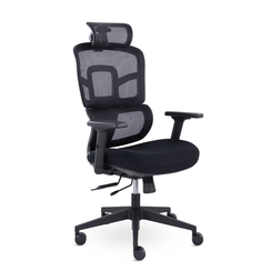 Кресло UTFC Киото М-250 черный пластик (черный)