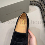 Мужские лоферы Brunello Cucinelli черного цвета
