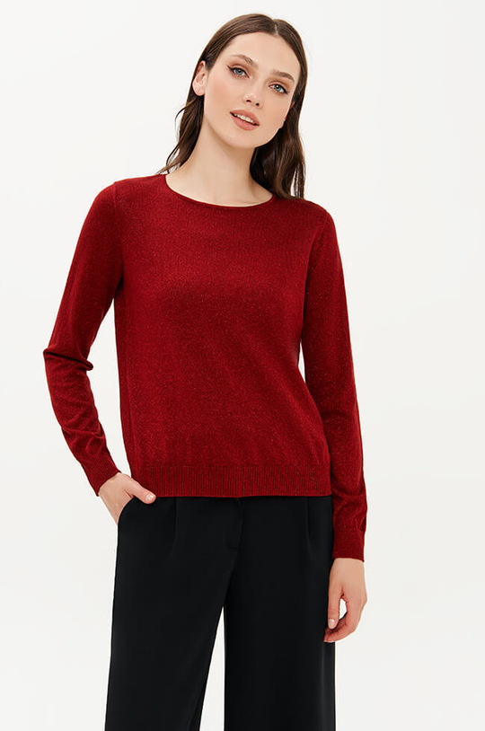 23444 Джемпер женский (бургунд)