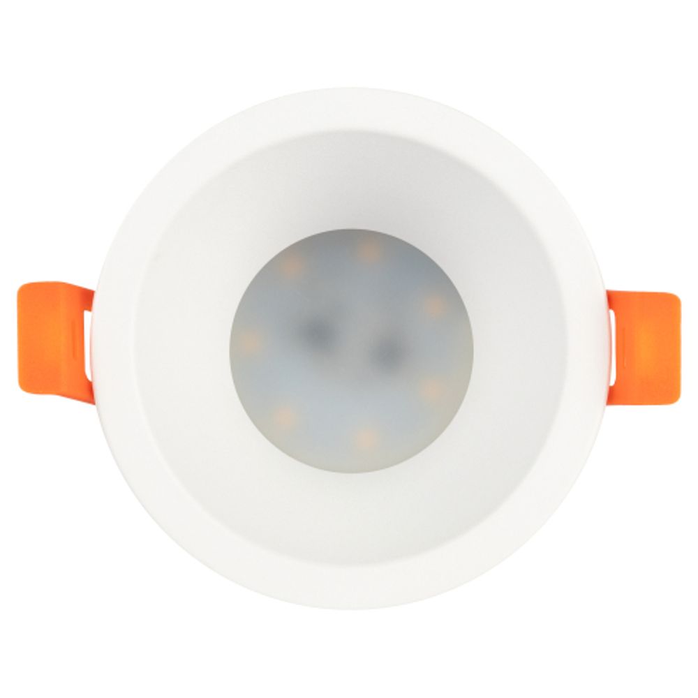 Светильник встраиваемый алюминиевый ЭРА KL97 WH под лампу MR16 GU5.3 белый