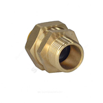 Муфта латунь 20Aх3/4" обжим/НР для газоснабжения STAHLMANN SSMG2003/4BGZ
