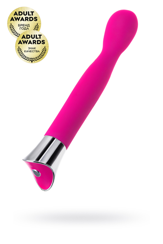 Стимулятор для точки G с гибкой головкой JOS GAELL, силикон, розовый, 21,6 см