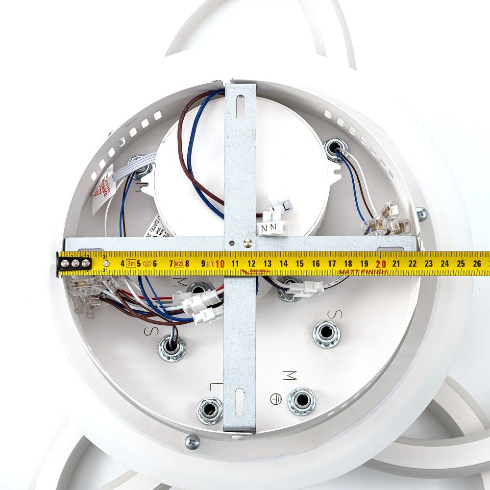 Citilux TRIO CL215B130 Люстра потолочная с пультом Белая