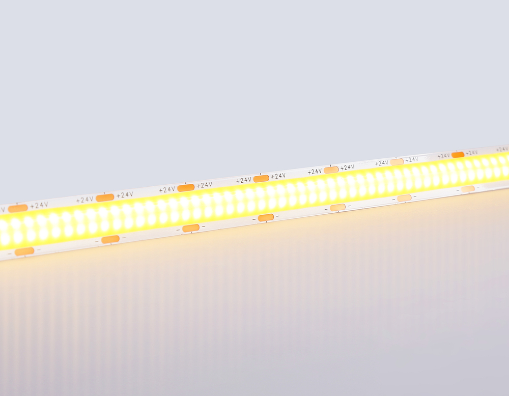 GS4801 COB 616Led/19W m/ 24V IP20 3000K/ 5m*12mm*2mm (2 конт.)