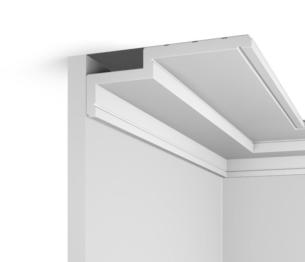 Карниз HiWood, 62x165 мм