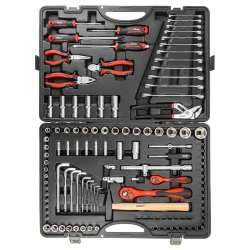 Набор инструментов 122 пр. 1/4'',1/2''(6гр.)(4-32мм) DISEN DS38901