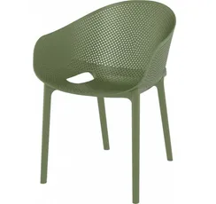 Стул пластиковый Sky Pro оливковый