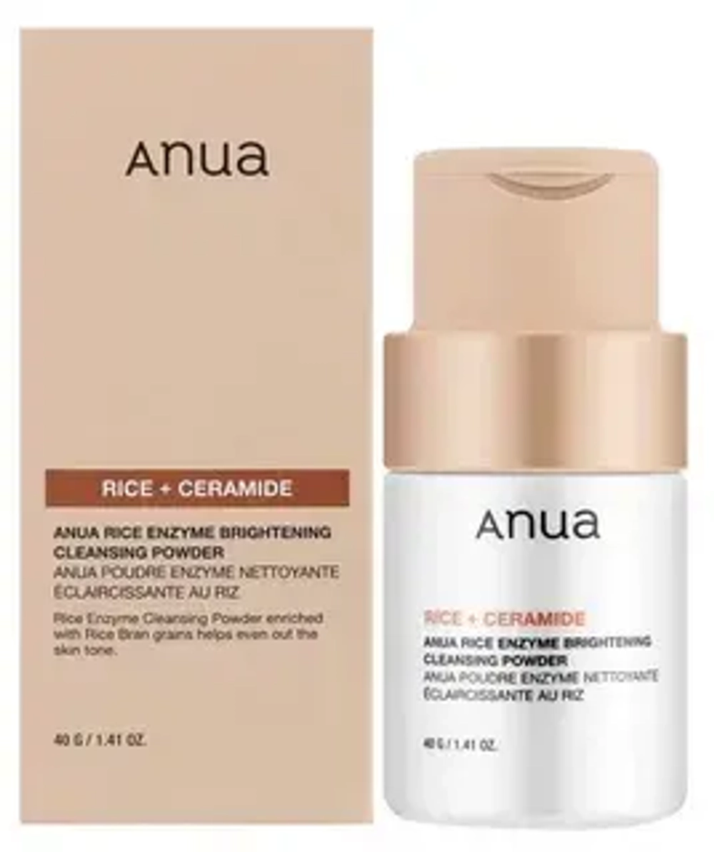 Энзимная пудра с экстрактом риса ANUA Rice Enzyme Brightening Cleansing Powder 40 гр