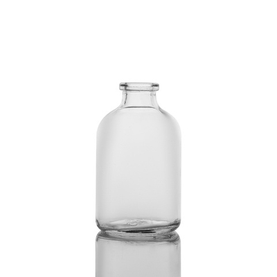 Комплект: Флакон для диффузора 50 мл прозрачный классик с черной пробкой